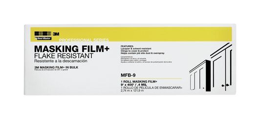 3M™ Hand-Masker™ Masking Film MFB-9, 9 ft x 400 ft x .31 mil