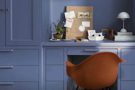 Benjamin Moore Color of the Year 2024, Blue Nova 825 and accent colors near Montclair NJ