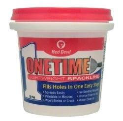 ONETIME® Lightweight Spackling (1/2 Pint)